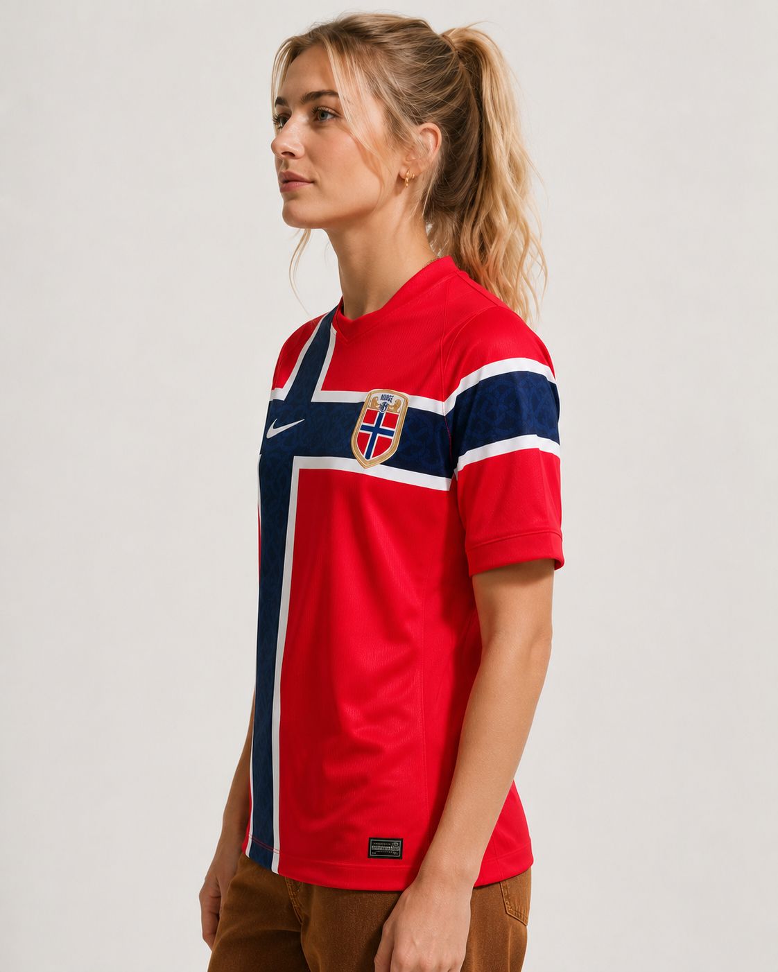 Norway Home 26 jersey image 3
